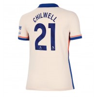 Maglia Calcio Chelsea Ben Chilwell #21 Seconda Divisa Donna 2024-25 Manica Corta